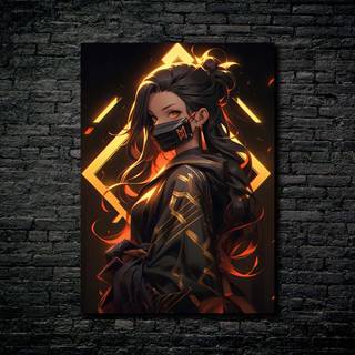 Demon Slayer 1080x1080 wallpaper