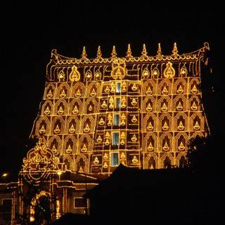 Padmanabhaswamy temple wallpaper
