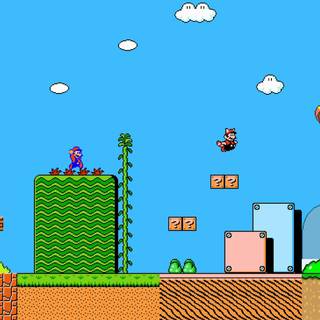 Super Mario game wallpaper