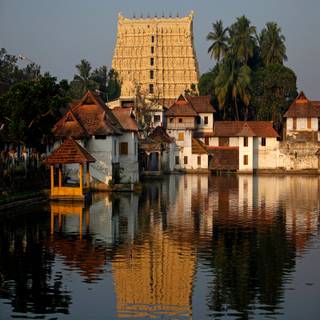 Padmanabhaswamy temple wallpaper