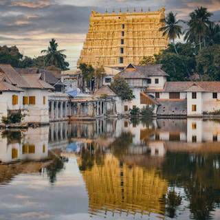 Padmanabhaswamy temple wallpaper
