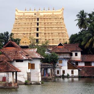 Padmanabhaswamy temple wallpaper