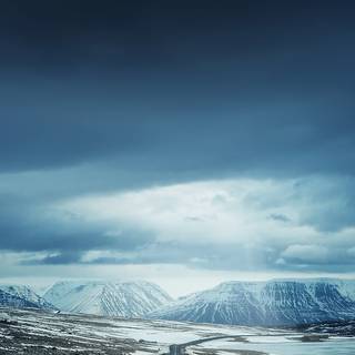 3840x1080 winter scene wallpaper