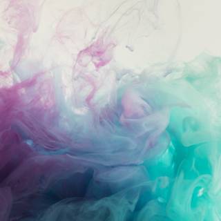 Pastel winter iPad wallpaper