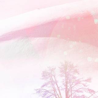 Pastel winter iPad wallpaper