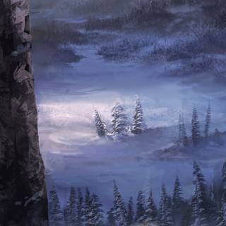 Fox winter phone wallpaper