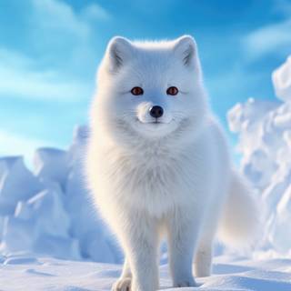 Fox winter phone wallpaper