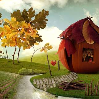 Thanksgiving ultrawide wallpaper