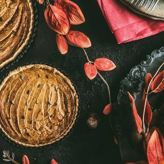 Thanksgiving meal iPhone wallpaper