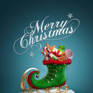 Christmas iPhone XR wallpaper