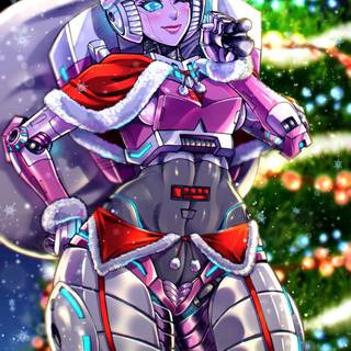 Transformers Christmas wallpaper