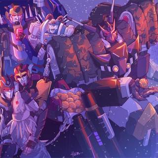 Transformers Christmas wallpaper