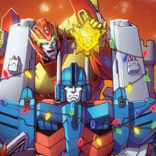 Transformers Christmas wallpaper