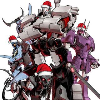 Transformers Christmas wallpaper