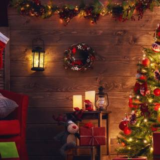1366x768 Christmas wallpaper