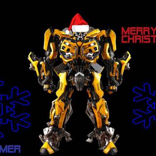 Transformers Christmas wallpaper
