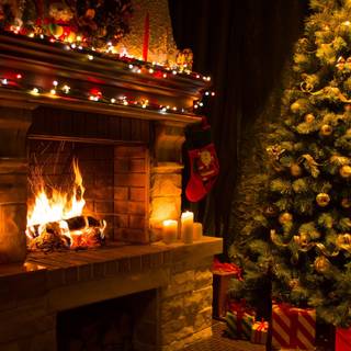 1366x768 Christmas wallpaper