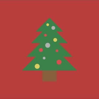 Simplistic Christmas wallpaper