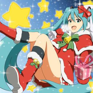 Vocaloid Christmas wallpaper