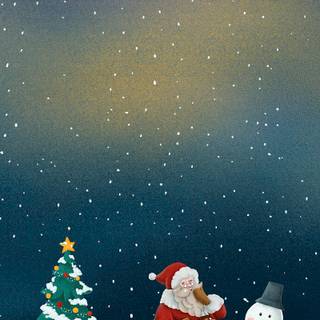 Christmas iPhone XR wallpaper