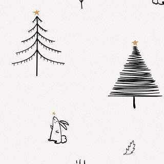 Simplistic Christmas wallpaper