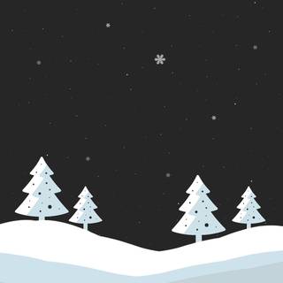 Simplistic Christmas wallpaper