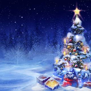 1366x768 Christmas wallpaper