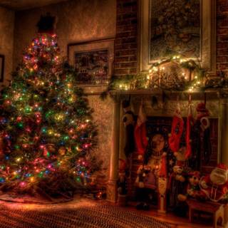1366x768 Christmas wallpaper