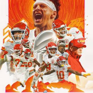 Kansas City Chiefs Super Bowl LVIII Champions wallpaper