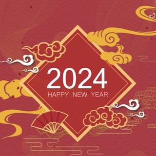 Advance Happy New Year 2024 wallpaper