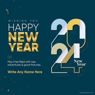 Advance Happy New Year 2024 wallpaper