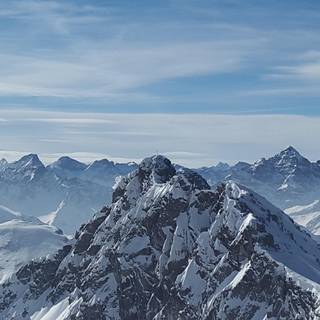 Mountain winter iPhone wallpaper