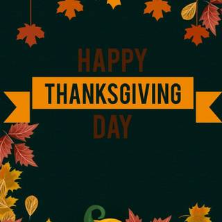 Thanksgiving poster wallpaper