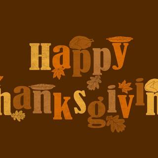 Aesthetic laptop Thanksgiving wallpaper