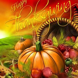 Thanksgiving poster wallpaper