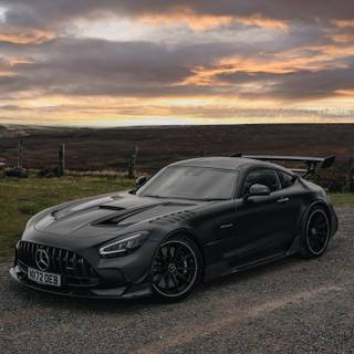 AMG GTR Black Series wallpaper