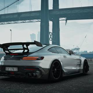 AMG GTR Black Series wallpaper