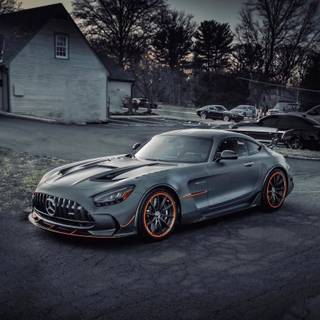 AMG GTR Black Series wallpaper