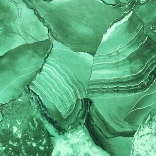 Green painting wallpaper