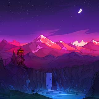 Night 8k wallpaper
