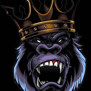 Cartoon king wallpaper