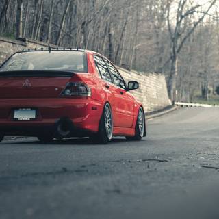 Red and black JDM computer wallpaper