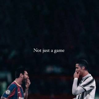 Messi and Ronaldo 4k iPhone wallpaper