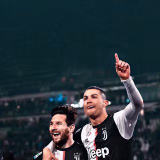 Messi and Ronaldo 4k iPhone wallpaper