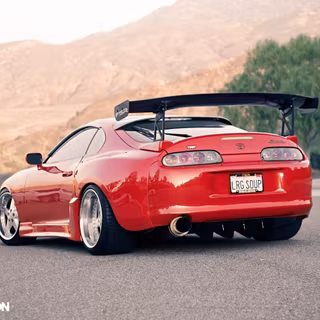 Red and black JDM computer wallpaper