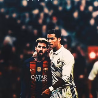 Messi and Ronaldo 4k iPhone wallpaper