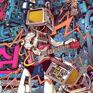 Pop art iPhone wallpaper