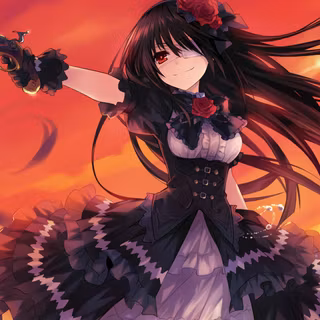 Kurumi Tokisaki 4k phone wallpaper