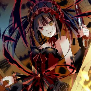 Kurumi Tokisaki 4k phone wallpaper