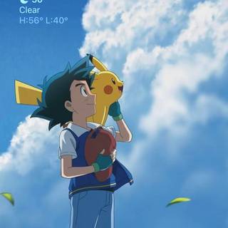 Ash Pikachu mobile wallpaper
